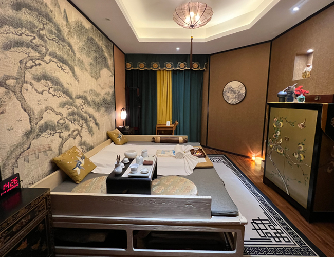 南京玄武足疗减压会所环境展示（二）一种真挚的艺术生活态度